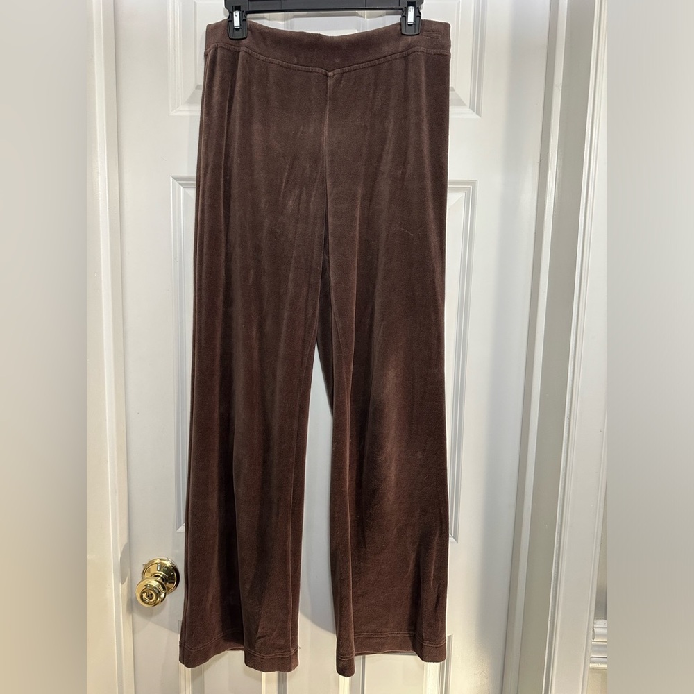 Size small, Amber Sun brand women’s track pants, brown